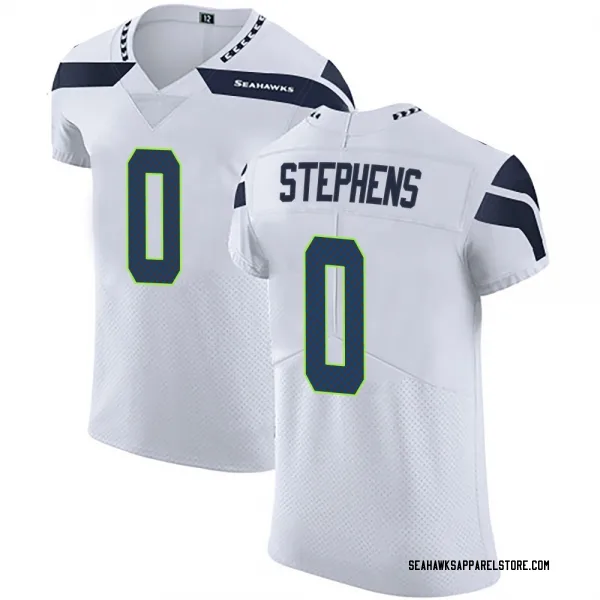 Men's Beau Stephens Seattle Seahawks Elite White Vapor Untouchable Jersey
