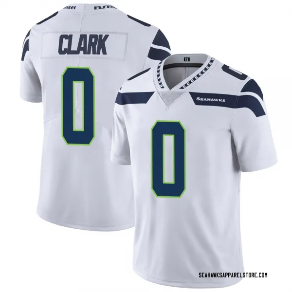 Men's Bud Clark Seattle Seahawks Limited White Vapor Untouchable Jersey
