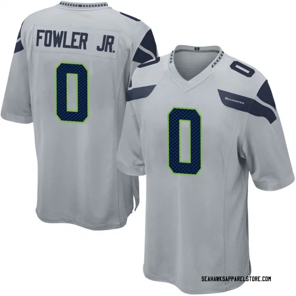 Men's Dante Fowler Jr. Seattle Seahawks Game Gray Alternate Jersey