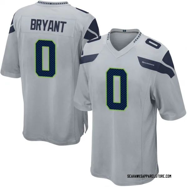 Men's Harrison Bryant Seattle Seahawks Game Gray Alternate Jersey