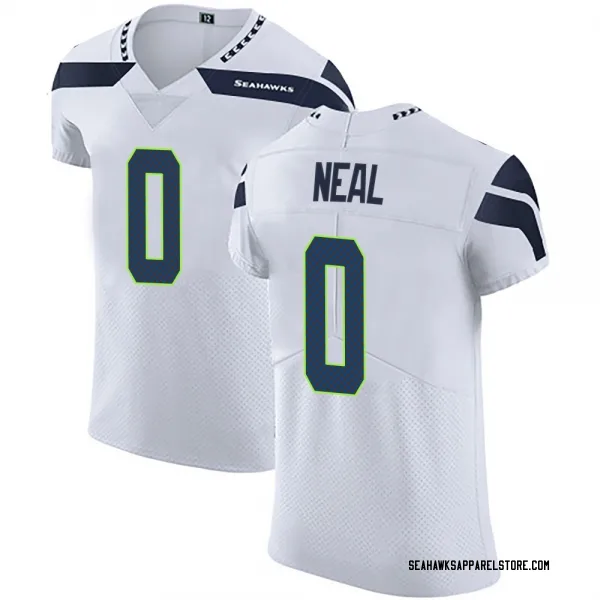 Men's Julian Neal Seattle Seahawks Elite White Vapor Untouchable Jersey