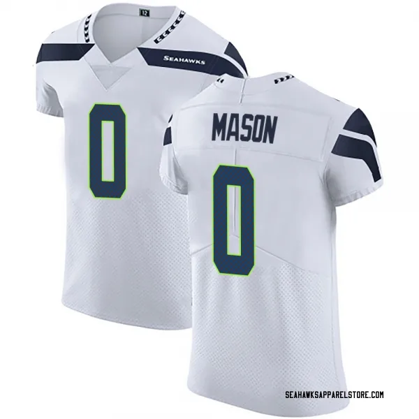 Men's Lance Mason Seattle Seahawks Elite White Vapor Untouchable Jersey