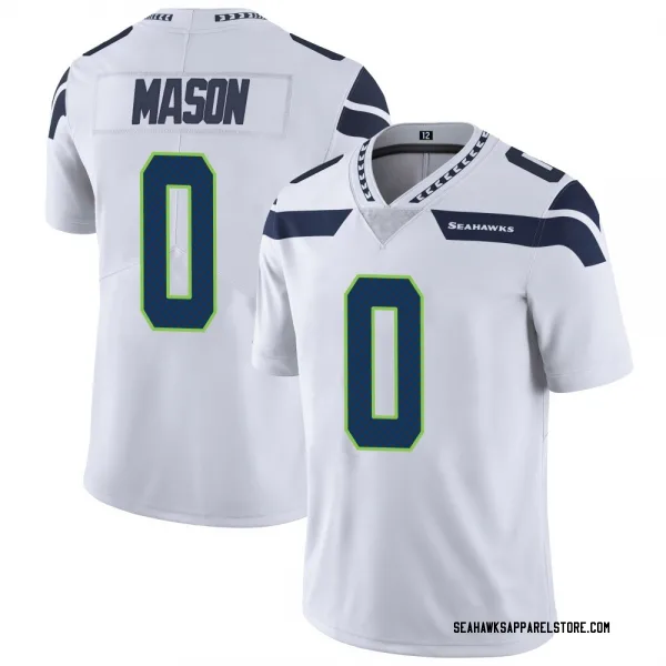 Men's Lance Mason Seattle Seahawks Limited White Vapor Untouchable Jersey