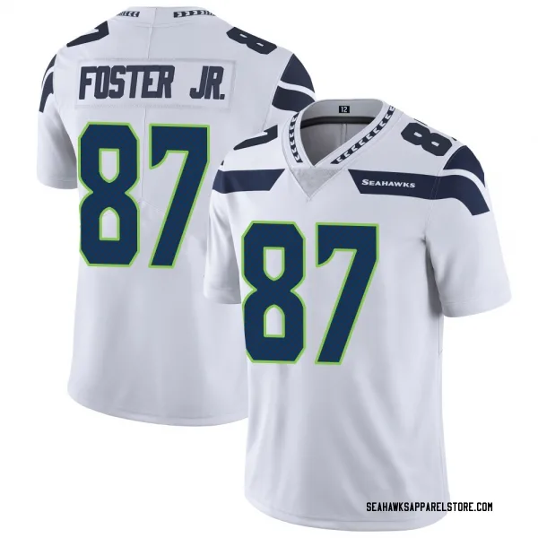 Men's Montorie Foster Jr. Seattle Seahawks Limited White Vapor Untouchable Jersey