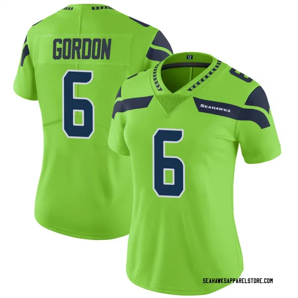 New lime green seahawks jersey clearance