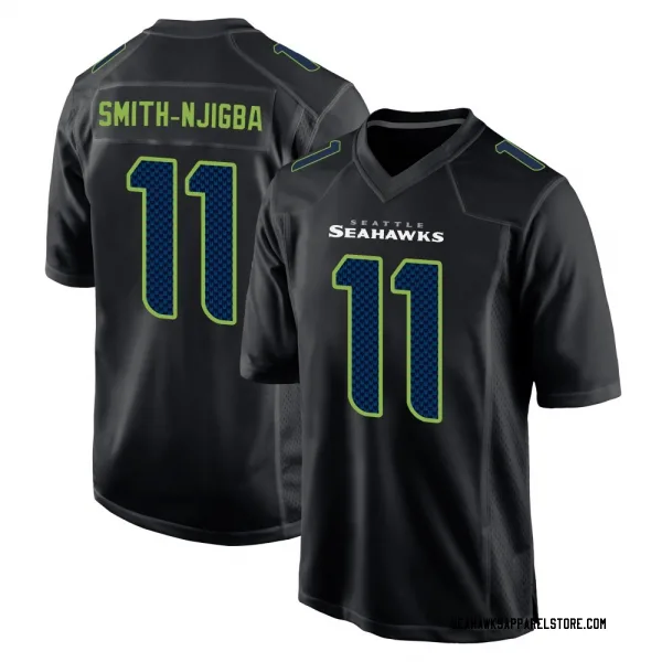 Youth Jaxon Smith-Njigba Seattle Seahawks Game Black Carbon Fashion Jersey