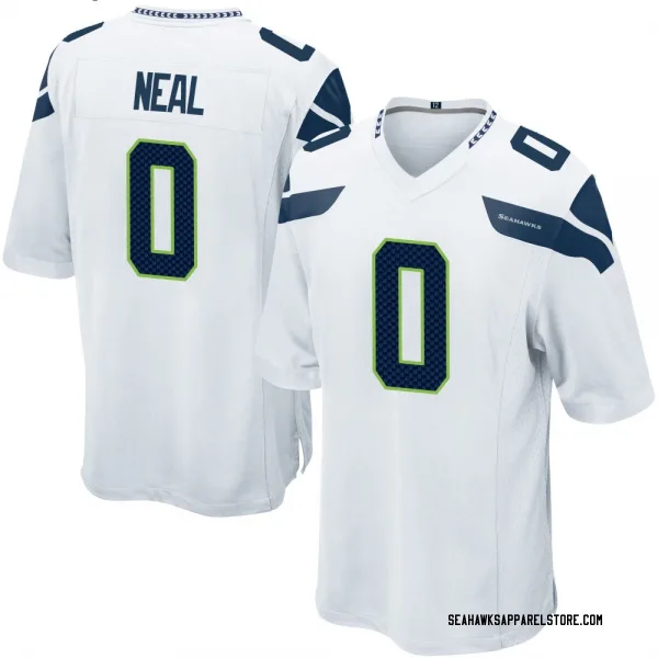 Youth Julian Neal Seattle Seahawks Game White Jersey