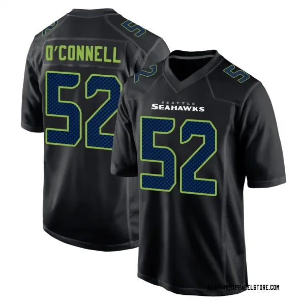 Youth Patrick O'Connell Seattle Seahawks Game Black Carbon Fashion Jersey